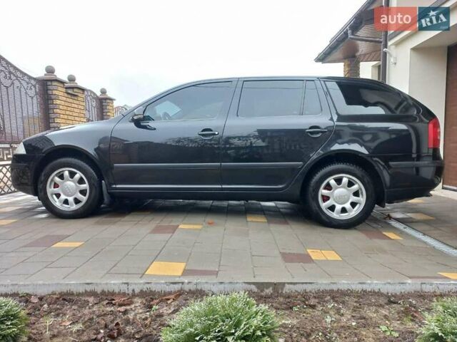 Черный Шкода Октавия, объемом двигателя 2 л и пробегом 390 тыс. км за 6200 $, фото 1 на Automoto.ua