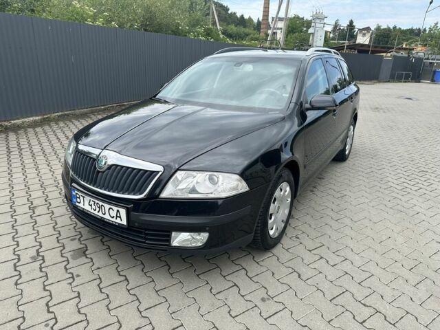 Черный Шкода Октавия, объемом двигателя 2 л и пробегом 260 тыс. км за 6500 $, фото 2 на Automoto.ua