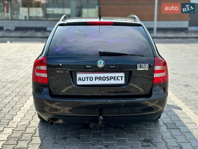 Черный Шкода Октавия, объемом двигателя 1.6 л и пробегом 212 тыс. км за 6999 $, фото 4 на Automoto.ua