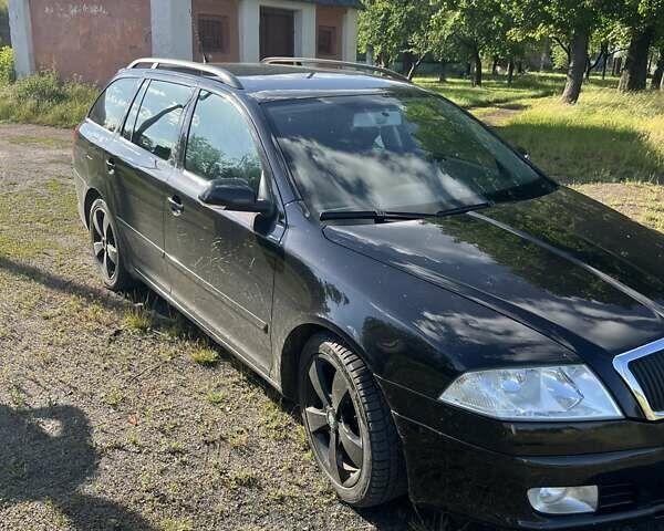 Черный Шкода Октавия, объемом двигателя 1.8 л и пробегом 202 тыс. км за 6550 $, фото 6 на Automoto.ua