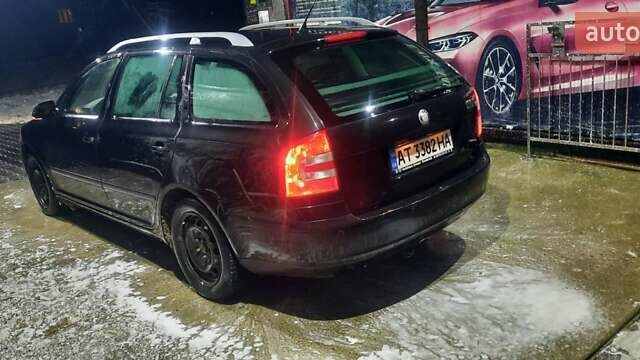 Черный Шкода Октавия, объемом двигателя 1.8 л и пробегом 216 тыс. км за 4700 $, фото 3 на Automoto.ua