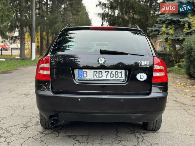 Черный Шкода Октавия, объемом двигателя 1.6 л и пробегом 187 тыс. км за 6600 $, фото 6 на Automoto.ua