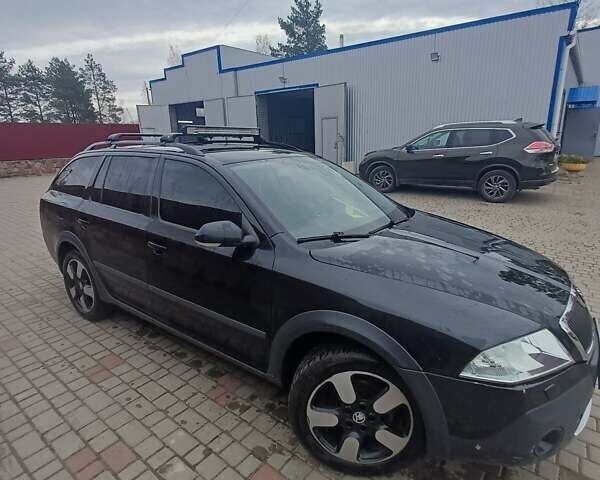 Черный Шкода Октавия, объемом двигателя 2 л и пробегом 312 тыс. км за 6800 $, фото 9 на Automoto.ua