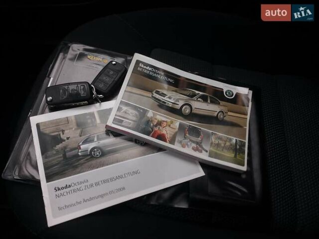 Чорний Шкода Октавія, об'ємом двигуна 1.6 л та пробігом 201 тис. км за 5800 $, фото 40 на Automoto.ua