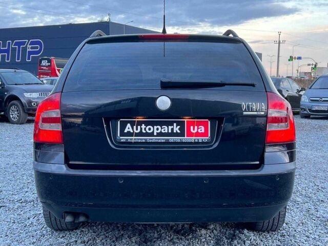 Черный Шкода Октавия, объемом двигателя 2 л и пробегом 307 тыс. км за 6990 $, фото 7 на Automoto.ua