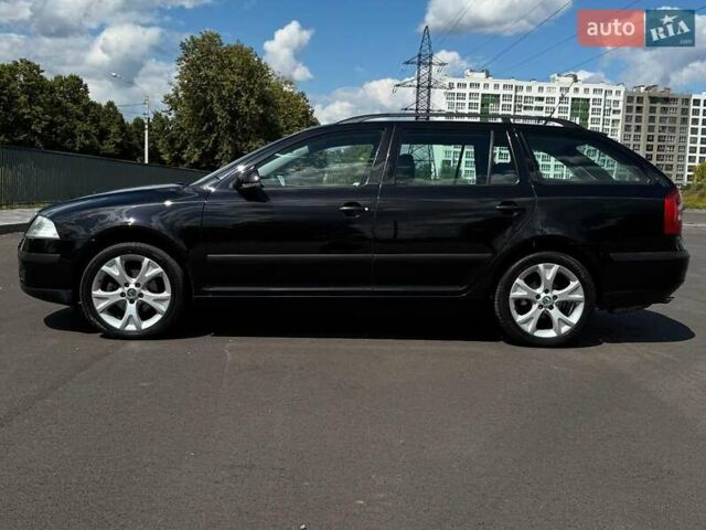 Черный Шкода Октавия, объемом двигателя 1.6 л и пробегом 201 тыс. км за 6900 $, фото 1 на Automoto.ua