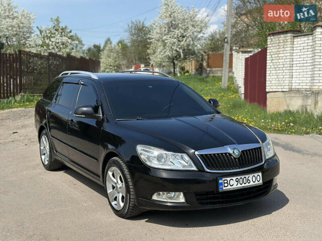 Черный Шкода Октавия, объемом двигателя 1.9 л и пробегом 319 тыс. км за 7500 $, фото 1 на Automoto.ua