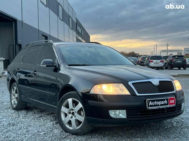 Чорний Шкода Октавія, об'ємом двигуна 2 л та пробігом 307 тис. км за 6990 $, фото 2 на Automoto.ua