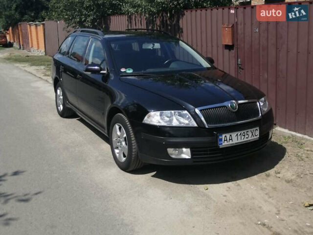 Черный Шкода Октавия, объемом двигателя 1.6 л и пробегом 173 тыс. км за 7500 $, фото 2 на Automoto.ua