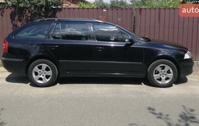 Черный Шкода Октавия, объемом двигателя 1.6 л и пробегом 173 тыс. км за 7500 $, фото 1 на Automoto.ua