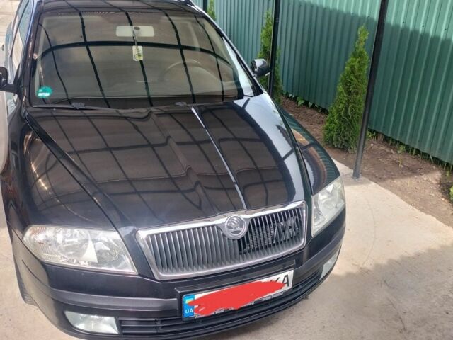 Черный Шкода Октавия, объемом двигателя 1.6 л и пробегом 235 тыс. км за 4800 $, фото 6 на Automoto.ua