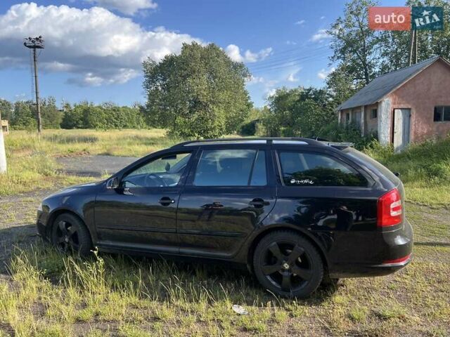 Черный Шкода Октавия, объемом двигателя 1.8 л и пробегом 202 тыс. км за 6550 $, фото 1 на Automoto.ua