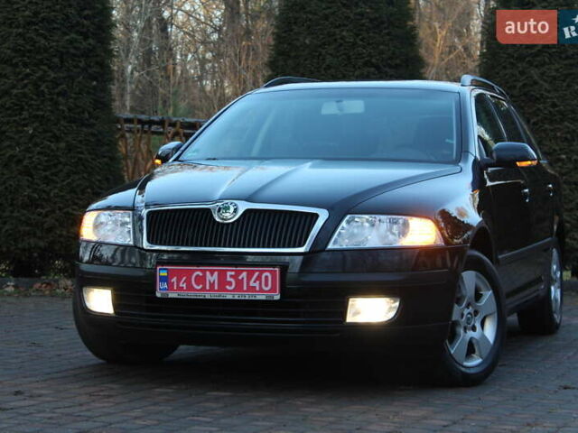 Чорний Шкода Октавія, об'ємом двигуна 1.6 л та пробігом 215 тис. км за 5990 $, фото 6 на Automoto.ua