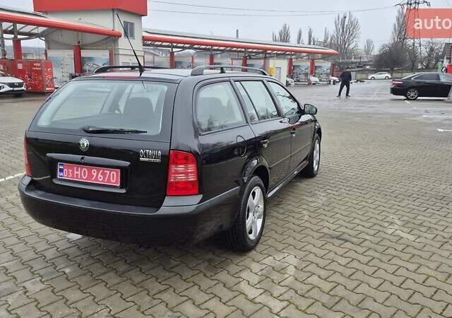 Чорний Шкода Октавія, об'ємом двигуна 1.6 л та пробігом 197 тис. км за 5900 $, фото 8 на Automoto.ua