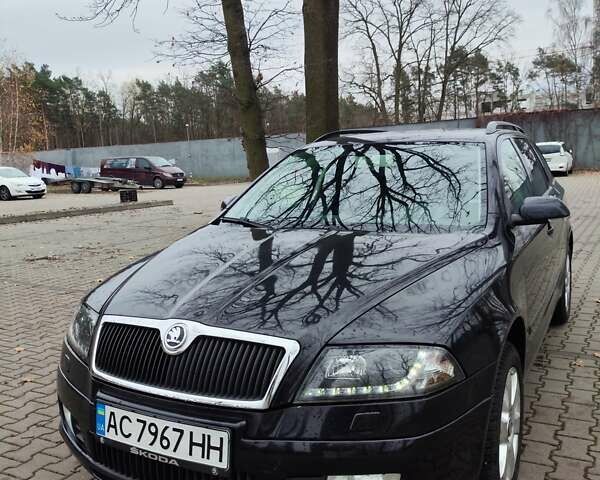 Чорний Шкода Октавія, об'ємом двигуна 1.8 л та пробігом 183 тис. км за 6950 $, фото 1 на Automoto.ua