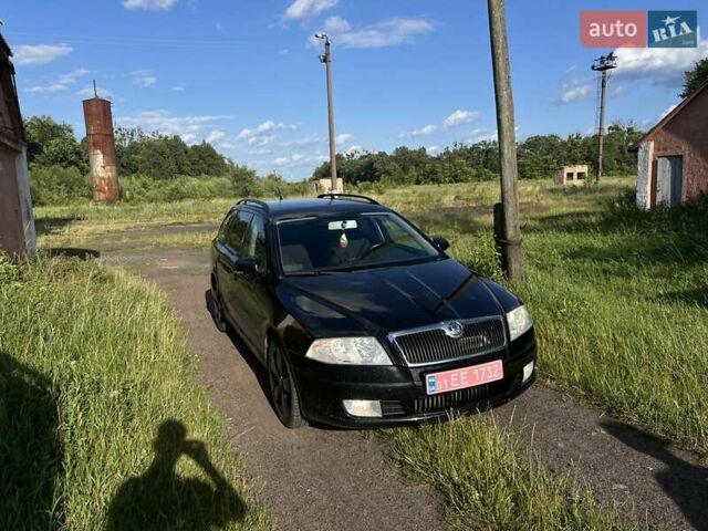 Черный Шкода Октавия, объемом двигателя 1.8 л и пробегом 202 тыс. км за 6550 $, фото 17 на Automoto.ua