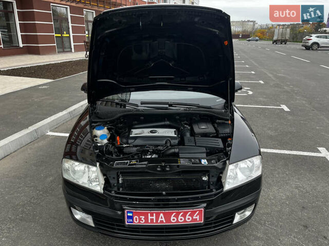 Черный Шкода Октавия, объемом двигателя 1.8 л и пробегом 149 тыс. км за 7399 $, фото 83 на Automoto.ua