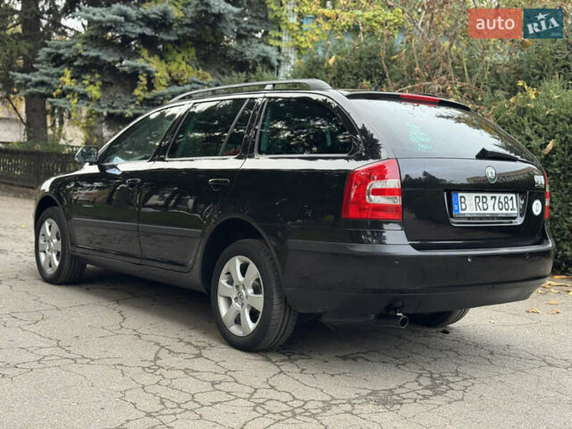 Черный Шкода Октавия, объемом двигателя 1.6 л и пробегом 187 тыс. км за 6600 $, фото 7 на Automoto.ua