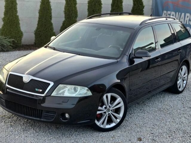 Черный Шкода Октавия, объемом двигателя 2 л и пробегом 236 тыс. км за 1950 $, фото 1 на Automoto.ua