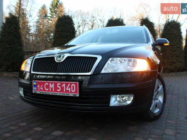 Черный Шкода Октавия, объемом двигателя 1.6 л и пробегом 215 тыс. км за 6390 $, фото 6 на Automoto.ua