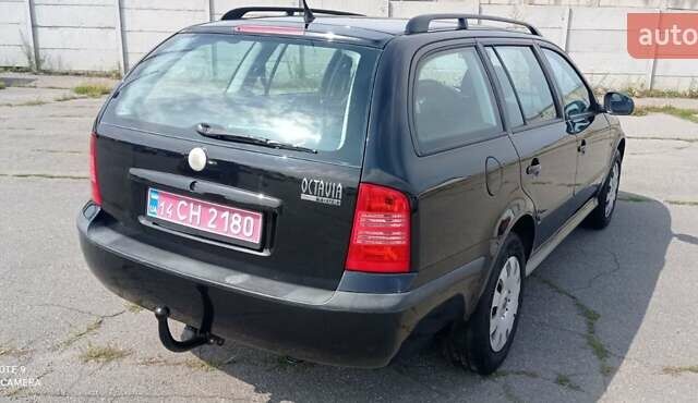 Черный Шкода Октавия, объемом двигателя 1.6 л и пробегом 273 тыс. км за 5600 $, фото 8 на Automoto.ua