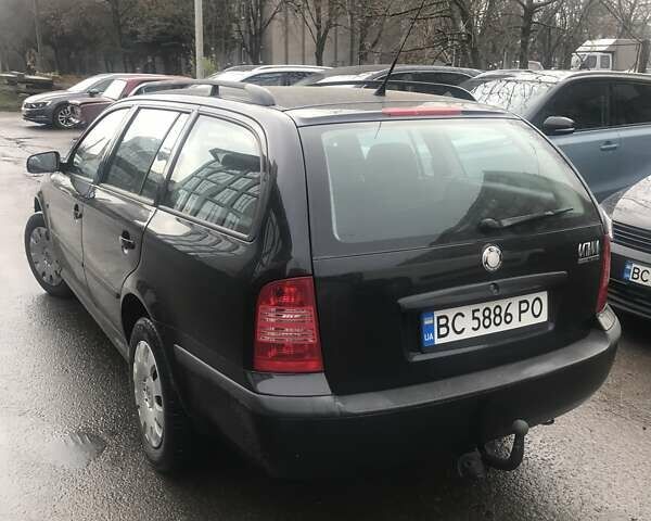 Чорний Шкода Октавія, об'ємом двигуна 1.6 л та пробігом 218 тис. км за 5350 $, фото 8 на Automoto.ua