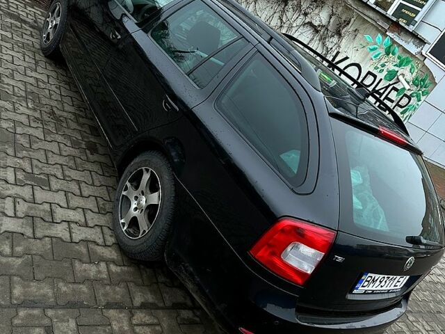Черный Шкода Октавия, объемом двигателя 1.4 л и пробегом 169 тыс. км за 7500 $, фото 5 на Automoto.ua