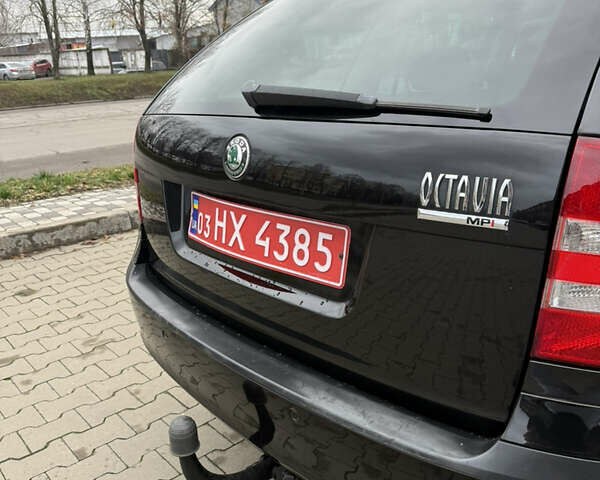 Черный Шкода Октавия, объемом двигателя 1.6 л и пробегом 197 тыс. км за 7500 $, фото 26 на Automoto.ua
