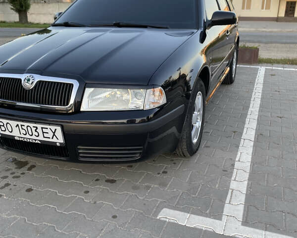 Чорний Шкода Октавія, об'ємом двигуна 1.6 л та пробігом 194 тис. км за 7400 $, фото 2 на Automoto.ua