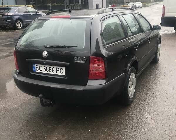 Чорний Шкода Октавія, об'ємом двигуна 1.6 л та пробігом 218 тис. км за 5350 $, фото 4 на Automoto.ua