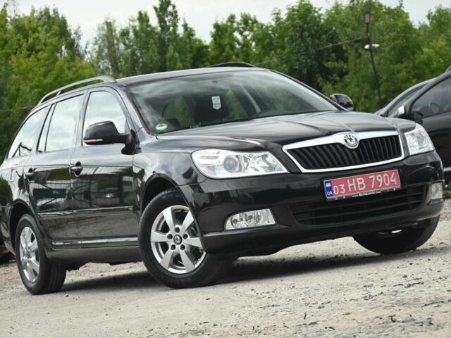 Черный Шкода Октавия, объемом двигателя 1.6 л и пробегом 209 тыс. км за 8499 $, фото 1 на Automoto.ua