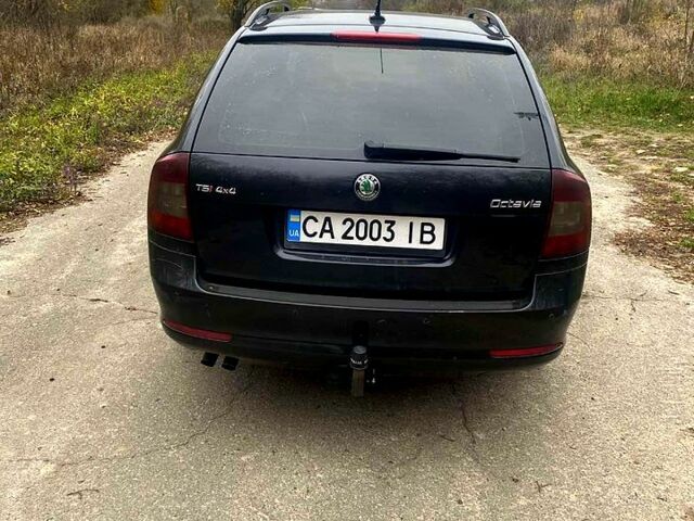 Черный Шкода Октавия, объемом двигателя 1.8 л и пробегом 313 тыс. км за 6300 $, фото 2 на Automoto.ua
