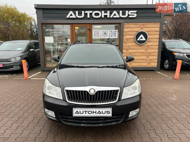 Черный Шкода Октавия, объемом двигателя 1.8 л и пробегом 208 тыс. км за 6800 $, фото 1 на Automoto.ua