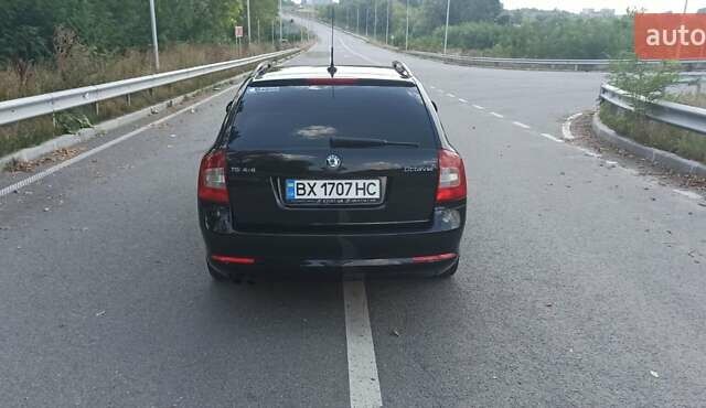 Черный Шкода Октавия, объемом двигателя 1.8 л и пробегом 245 тыс. км за 8500 $, фото 5 на Automoto.ua