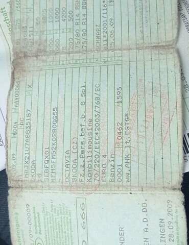 Черный Шкода Октавия, объемом двигателя 1.6 л и пробегом 273 тыс. км за 5600 $, фото 19 на Automoto.ua