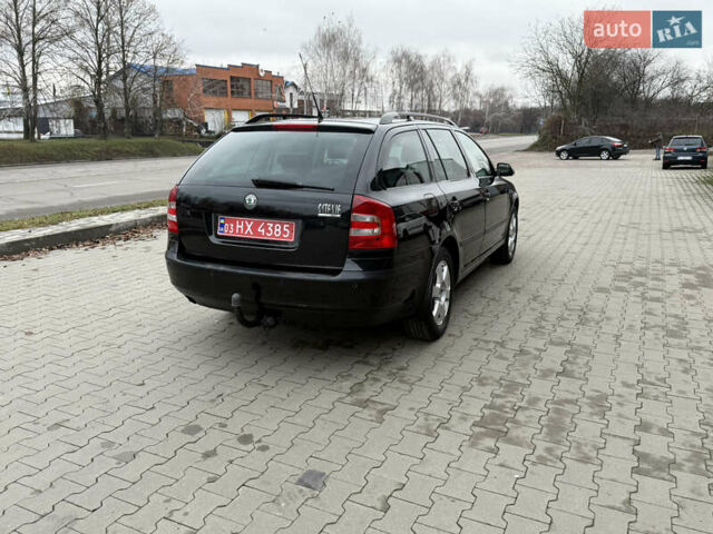 Черный Шкода Октавия, объемом двигателя 1.6 л и пробегом 197 тыс. км за 7500 $, фото 7 на Automoto.ua