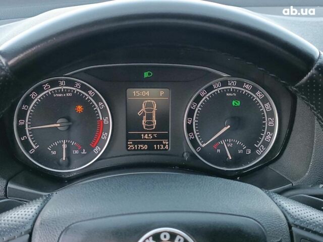 Черный Шкода Октавия, объемом двигателя 2 л и пробегом 252 тыс. км за 7990 $, фото 39 на Automoto.ua