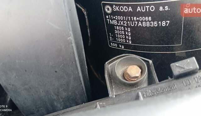 Черный Шкода Октавия, объемом двигателя 1.6 л и пробегом 273 тыс. км за 5600 $, фото 14 на Automoto.ua