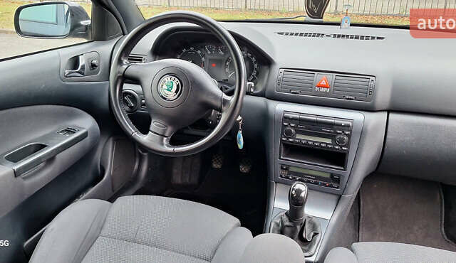 Чорний Шкода Октавія, об'ємом двигуна 1.6 л та пробігом 199 тис. км за 6600 $, фото 21 на Automoto.ua