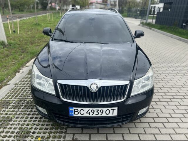 Черный Шкода Октавия, объемом двигателя 1.8 л и пробегом 266 тыс. км за 5500 $, фото 1 на Automoto.ua