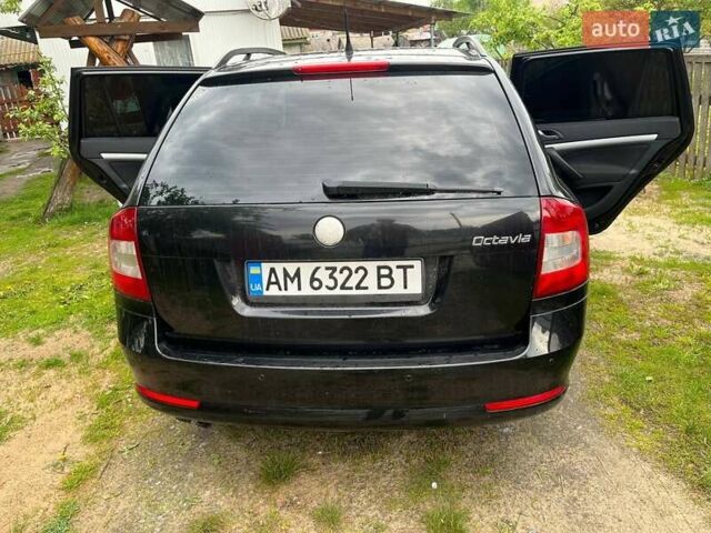 Черный Шкода Октавия, объемом двигателя 1.8 л и пробегом 206 тыс. км за 8000 $, фото 10 на Automoto.ua