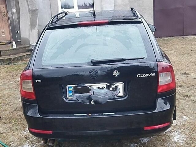 Черный Шкода Октавия, объемом двигателя 2 л и пробегом 241 тыс. км за 6999 $, фото 1 на Automoto.ua