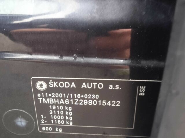 Черный Шкода Октавия, объемом двигателя 1.6 л и пробегом 193 тыс. км за 7400 $, фото 15 на Automoto.ua