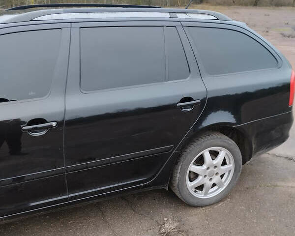 Черный Шкода Октавия, объемом двигателя 1.8 л и пробегом 212 тыс. км за 7700 $, фото 2 на Automoto.ua