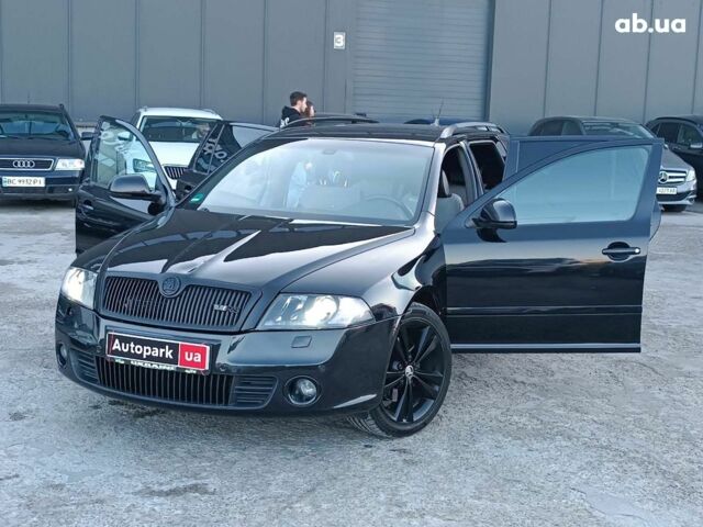 Черный Шкода Октавия, объемом двигателя 2 л и пробегом 252 тыс. км за 7990 $, фото 20 на Automoto.ua