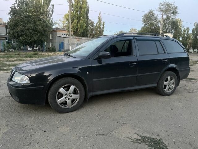 Черный Шкода Октавия, объемом двигателя 1.9 л и пробегом 185 тыс. км за 4990 $, фото 2 на Automoto.ua