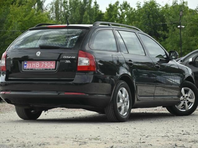 Черный Шкода Октавия, объемом двигателя 1.6 л и пробегом 209 тыс. км за 8499 $, фото 7 на Automoto.ua