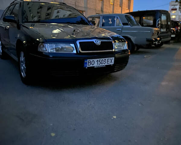 Чорний Шкода Октавія, об'ємом двигуна 1.6 л та пробігом 194 тис. км за 7400 $, фото 19 на Automoto.ua