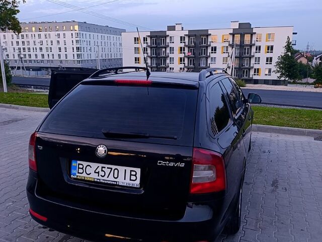 Черный Шкода Октавия, объемом двигателя 1.9 л и пробегом 397 тыс. км за 6600 $, фото 1 на Automoto.ua