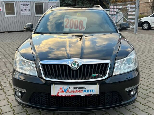 Черный Шкода Октавия, объемом двигателя 2 л и пробегом 203 тыс. км за 10900 $, фото 1 на Automoto.ua
